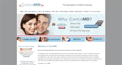 Desktop Screenshot of capexmd.com